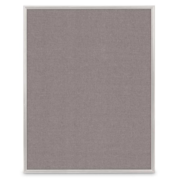 Corkboard, Fabric, Brnz/Gry, 2 Door, 72x36"